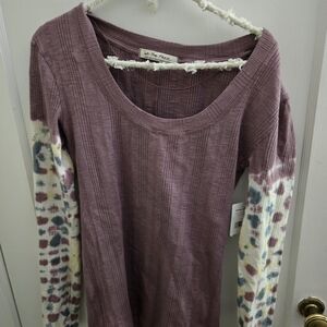 We the Free Misty Mountain Tie Dye Long Sleeve Thermal